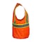 Reflective Apparel ANSI Type R Class 2 Value Mesh Vest 586ET-OR-LG - alternate 6