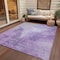 Homeroots 3' X 5' Plum And Purple Abstract Washable Indoor Outdoor Area Rug 616322 - alternate 8