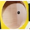 Deejay Led Two 10-in Woofers plus Two Tweeters and One Horn YELLOW Empty Chuchera Speaker Enclosure w/Quad Por D10T2H1YELLOW - alternate 4