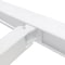 Nuvo Iron Stoop Railing Kit, For 4-5 Steps, White Aluminum, Posts Hand Railing Hardware incl WHSK4S-US - alternate 8