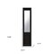 Homeroots 71" Black Wood Mirrored Two Door Combo Dresser 617970 - alternate 13