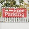 Signmission Free parking Left, 18 Inch x 48 Inch, Vinyl Banner B-30644 - alternate 5