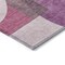 Homeroots 8' X 10' Blush And Mauve Geometric Washable Indoor Outdoor Area Rug 617899 - alternate 8