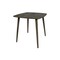 Homeroots 36" Brown Square Solid Wood And Metal Dining Table 488592 - alternate 5