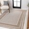 Jonathan Y Beckett Classic Casual Border Stripe Beige/Cream 5 ft. x 8 ft. Indoor/Outdoor Area Rug TSN208A-5 - alternate 7