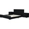 Homeroots Three Piece Black Upholstered King Bedroom Set 569367 - alternate 5