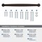 Amerock Renown 12 inch 305mm Center-to-Center Oil Rubbed Bronze Appliance Pull BP54055ORB - alternate 3