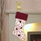 Dyno Ivory/Red Poinsettia Christmas Stocking 20 in. 1201503-1 - alternate 2