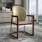 Leisuremod Svelta Elegant Wooden Dining Chair in Taupe SC58TP - alternate 9