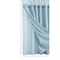 Homeroots Light Blue Sheer and Grid Shower Curtain and Liner Set 399760 - alternate 6
