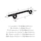 Amerock Arrondi Oil Rubbed Bronze Contemporary 9 in 229 mm Towel Bar BH26546ORB - alternate 5