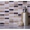 Apollo Tile 12x12 Emperador Dark, Beige Travertine Marble Polished Floor and Wall Mosaic Tile 5 sqft/case, 5PK APL013288MPA - alternate 10