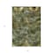 Homeroots 5' X 8' Olive Green And Gold Abstract Washable Indoor Outdoor Area Rug 587141 - alternate 9