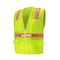 2W International Hi-Vis Safety Vest S H Back, , Zipper 6 Pockets 8048-A S - alternate 6