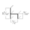 Brunner Aluminum "h" Channel 1-3/16" x 9/16" with 3/4" Reveal, 6063-T6 4 Feet Satin Anodized H750 S4 - alternate 2