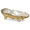 Homeroots 8in Gold Resin Handmade Trinket Tray 713013 - alternate 9
