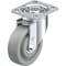 Blickle Swivel Plate Caster, Gry Nyln, 5", 1540 lb. LH-SPOG 125K-14 - alternate 1