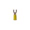 Gb Spade Terminal, 600 V, 12 to 10 AWG Wire, #8 to 10 Stud, Yellow, 14PK 20-116 - alternate 1