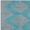 Homeroots 5' X 8' Teal Blue And Pink Geometric Washable Indoor Outdoor Area Rug 598789 - alternate 9