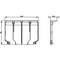 Siemens insulating plate broadened 4-pole, 1 unit accessory for: 3VA10/11 3VA9111-0WK40 - alternate 3