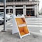 Signmission Oranges, A-Frame & 2 Sign Inserts, Heavy-Duty Plastic Frame SBHD-C-2436-Oranges - alternate 5