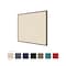 Ghent Impression Fabric Bulletin Board, Espresso Modern Frame, 4'H x 4'W, Teal IMM44ESPF97 - alternate 1