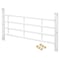 Primeline Tools 21 in., White Painted Carbon Steel, Hinged 4-Bar Window Grill (Single Pack) S 4780 - alternate 1