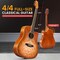 Pyle Steel String Acoustic Guitar Kit, 41 in Full Size Cutaway with Ashtree Top, Open Pore Finish PGA480CBS - alternate 4