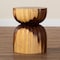Bali & Pari Noleta Hand-carved Suar Wood Side Table 259-14279-ZORO - alternate 9