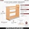 Rev-A-Shelf Maple Wood; Steel, Natural Maple, 8.75 in W, 19.44 in H, 21.63 in D 448-BDDSC-8C - alternate 7