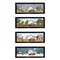 Homeroots Set Of Four Billy Jacobs Four Seasons Collection V Black Frame 3 Black Framed Print Wall Art, 4PK 406181 - alternate 1