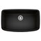 Blanco Valea Super Single Bowl, Coal Black 442942 - alternate 1