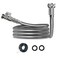 Morvat 1/2" x 100FT Premium Silver Stainless Steel Garden Hose with on/off Valve MOR-SS-HOSE-100-A - alternate 1