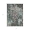 Homeroots 10' X 14' Fern Green And Purple Damask Washable Indoor Outdoor Area Rug 596386 - alternate 9