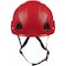 Ironwear Raptor Type II Class E Non-Vented Safety Helmet Red 3975-R - alternate 7