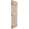 Ekena Millwork Rustic Three Board Spaced Board-n-Batten Pecky Cypress Faux Wood Shutters, 17 1/2"W x 76"H SHUBSS17X76PCPR - alternate 18