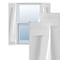 Ekena Millwork True Fit PVC Two Board Joined Board-n-Batten Shutters w/Z-Bar, White , 10 3/4W x 48H, PR TFP102BBF11X048WH - alternate 1