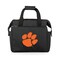 Picnic Time Family Of Brands NCAA Clemson Tigers On The Go Lunch Bag Cooler - Soft Cooler Lunch Box, Black 510-00-179-104-0 - alternate 1