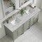 James Martin Vanities Brittany 72'' D Vanity, Urban Gray w/ Victorian Sil Silestone Top w/FreePower Wireless Charger 650-V72-UGR-FVSL - alternate 9