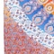 Homeroots 92" X 84" Orange Blue And Yellow Mandala Cotton Hanging Tapestry 397409 - alternate 5