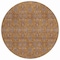 Homeroots 8' Copper Beige And Taupe Round Floral Washable Indoor Outdoor Area Rug 582268 - alternate 7