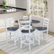 Whitewood Industries Extension Dining Tables, 45 in L, 38 in H, Parawood, 5 Piece K05-42DPT-23-S61724 - alternate 4