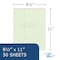 Roaring Spring Gummed Pads, 8.5"x11", 50 Green Sheet, PK36 95134CS - alternate 5