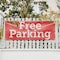 Signmission Free parking, 48 Inch x 120 Inch, Vinyl Banner B-120-30643 - alternate 5
