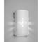 Luxury Lighting Asavva 13 in Tall Starburst Ceramic Outdoor Wall Light, Paintable White Bisque Finish 411-36-W-ud-7-17 - alternate 1