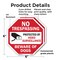 Signmission No Trespassing Protected by Video S, 6 inch X 6 inch, Plastic Sign, 2PK OC-P-2PACK-6-92 - alternate 7