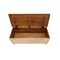 Homeroots 46in Antique White Solid Carved Wood Scroll Bench with Flip Top 489210 - alternate 9