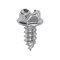 Auveco 12 x 1/2in Slotted Hex Washer Head Tapping Screw Zinc, 100PK 3388 - alternate 1