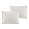 Homeroots Ivory King 100% Cotton 180 Thread Count Washable Duvet Cover Set 529013 - alternate 9