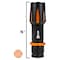 Perform Tool Flashlight FirePoint X LED; Clear Lens; 128 Meter Beam; Black/ Orange Casing; Aluminum Housing W2656 - alternate 3